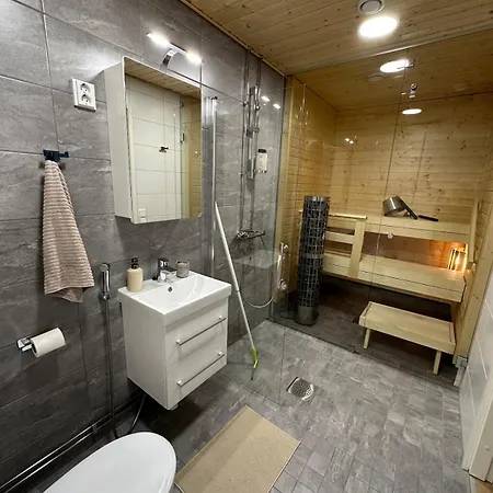 Style 1br With Sauna&balcony Lägenhet